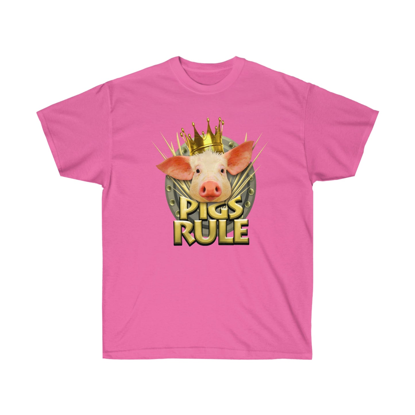 Pigs Rule Unisex Ultra Cotton Tee