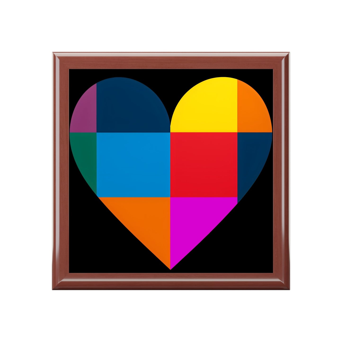 Pop Art Heart Jewelry & Gift Box