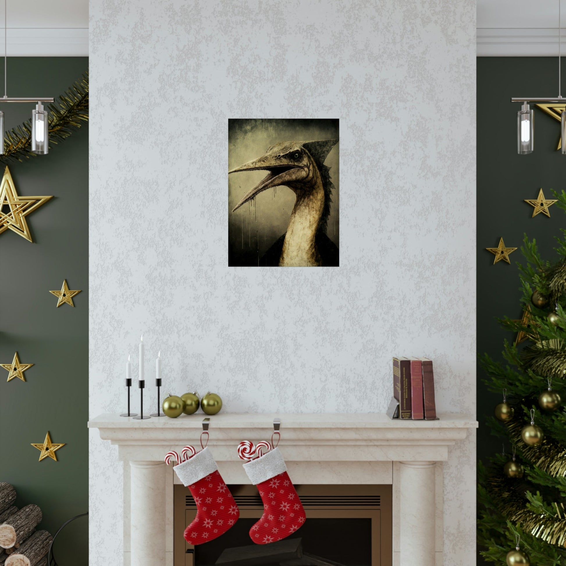 Pterodactyl Premium Matte Vertical Posters