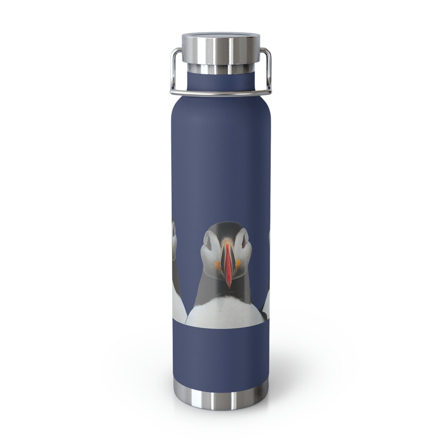 Puffins | Copper Vacuum Insulated Bottle, 22oz