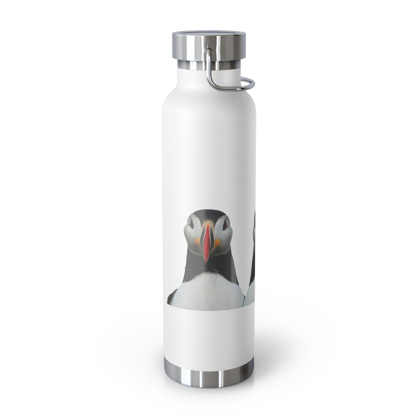 Puffins | Copper Vacuum Insulated Bottle, 22oz