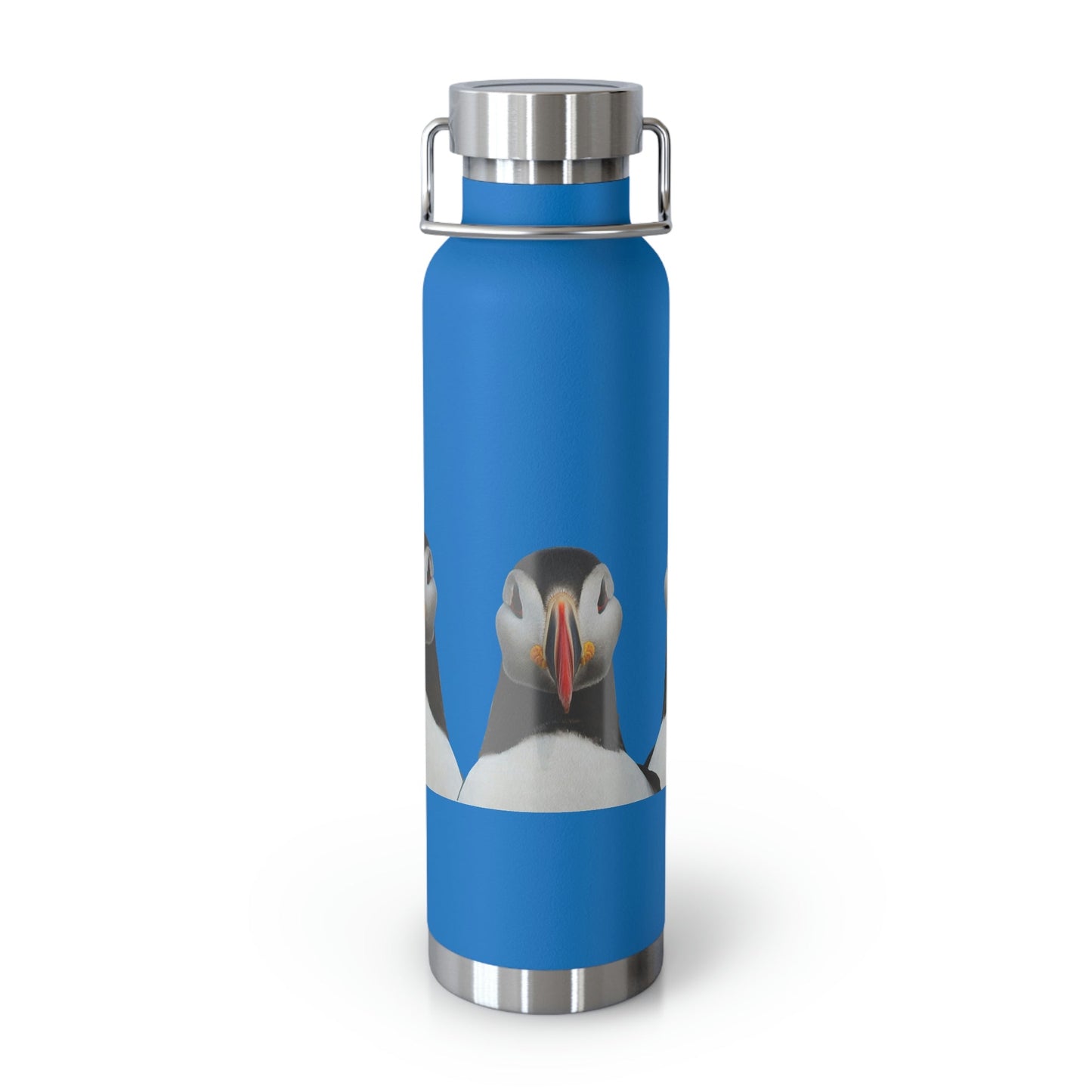 Puffins | Copper Vacuum Insulated Bottle, 22oz