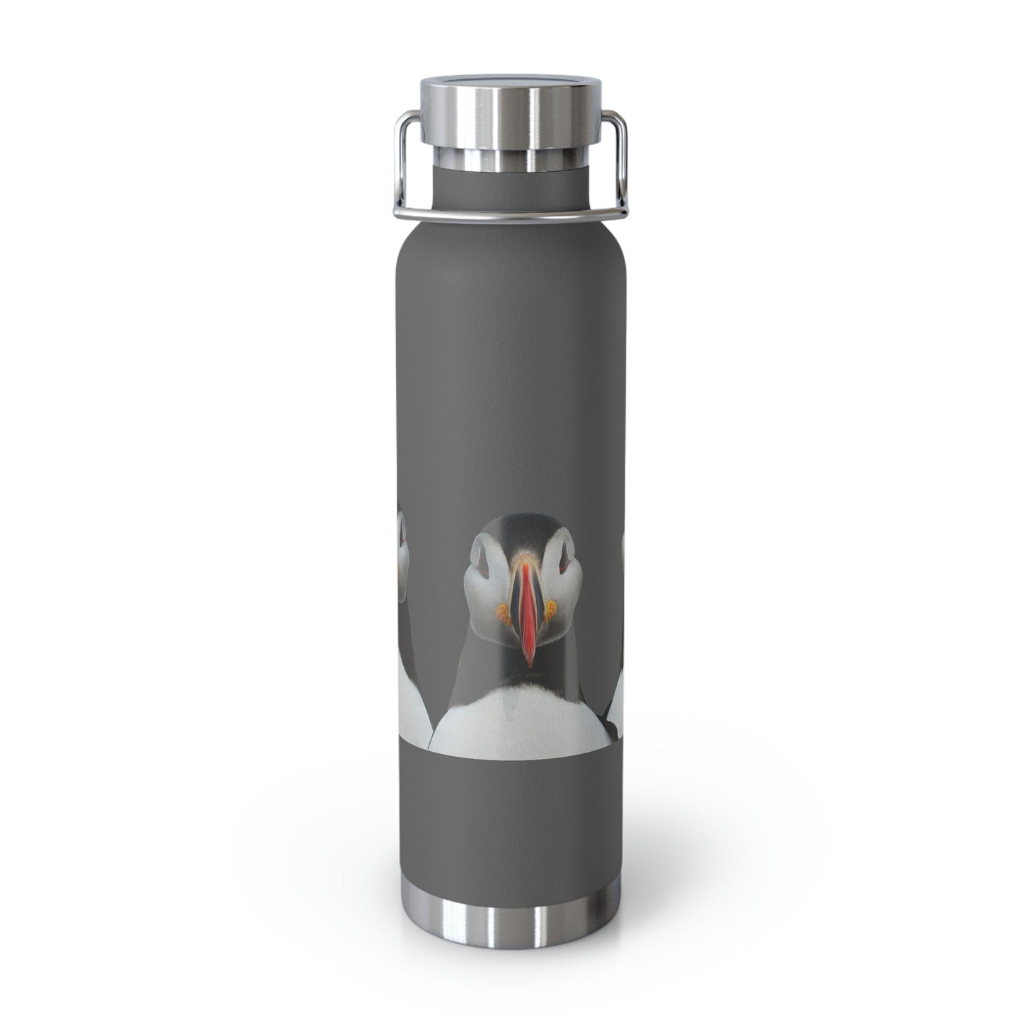 Puffins | Copper Vacuum Insulated Bottle, 22oz