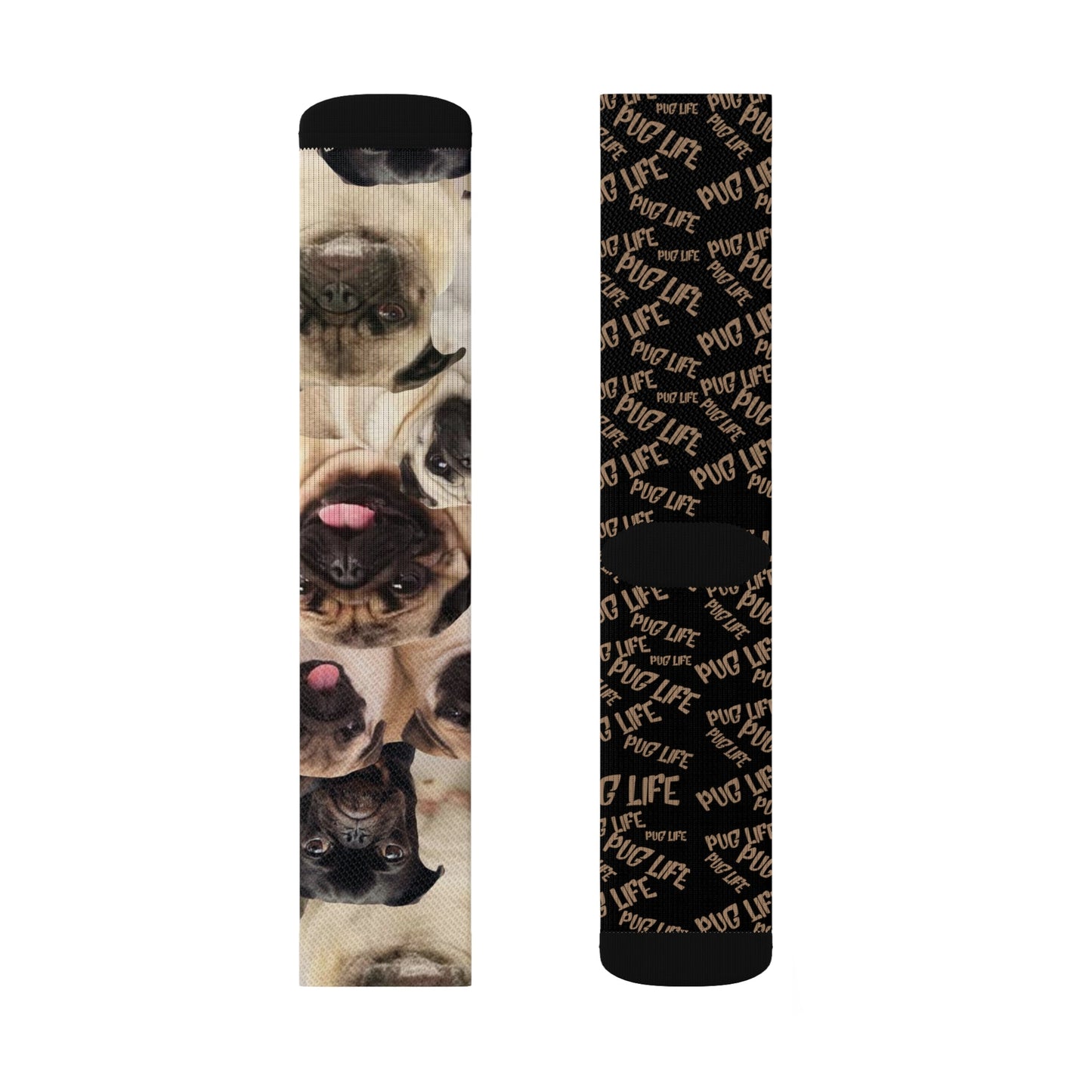 Pug Life Socks Sox pugs faces cute aw