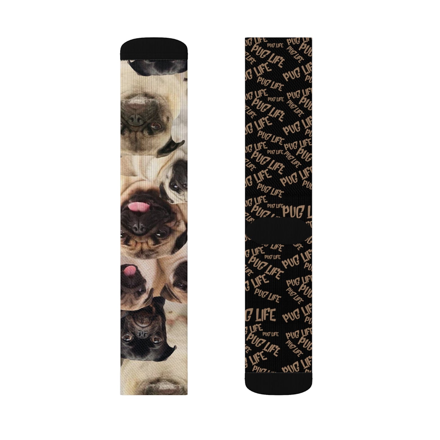Pug Life Socks Sox pugs faces cute aw