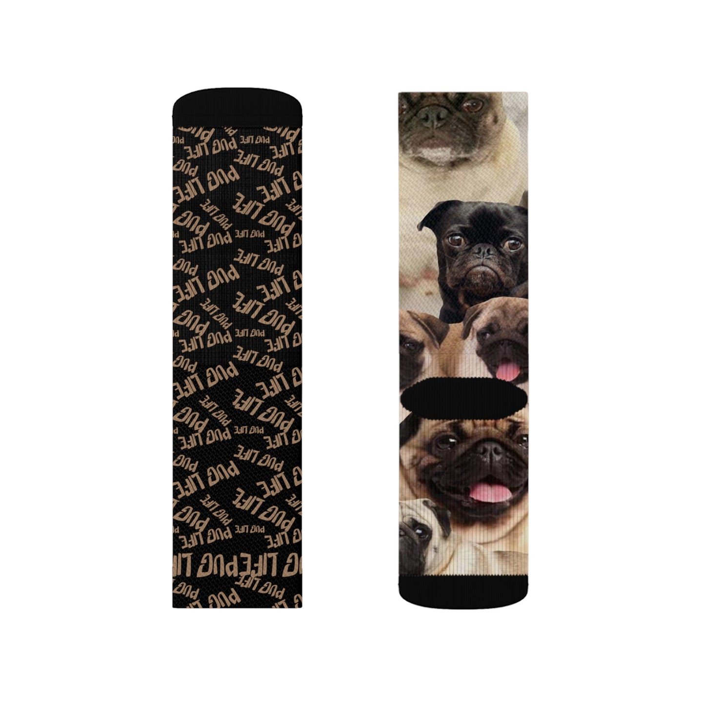 Pug Life Socks Sox pugs faces cute aw