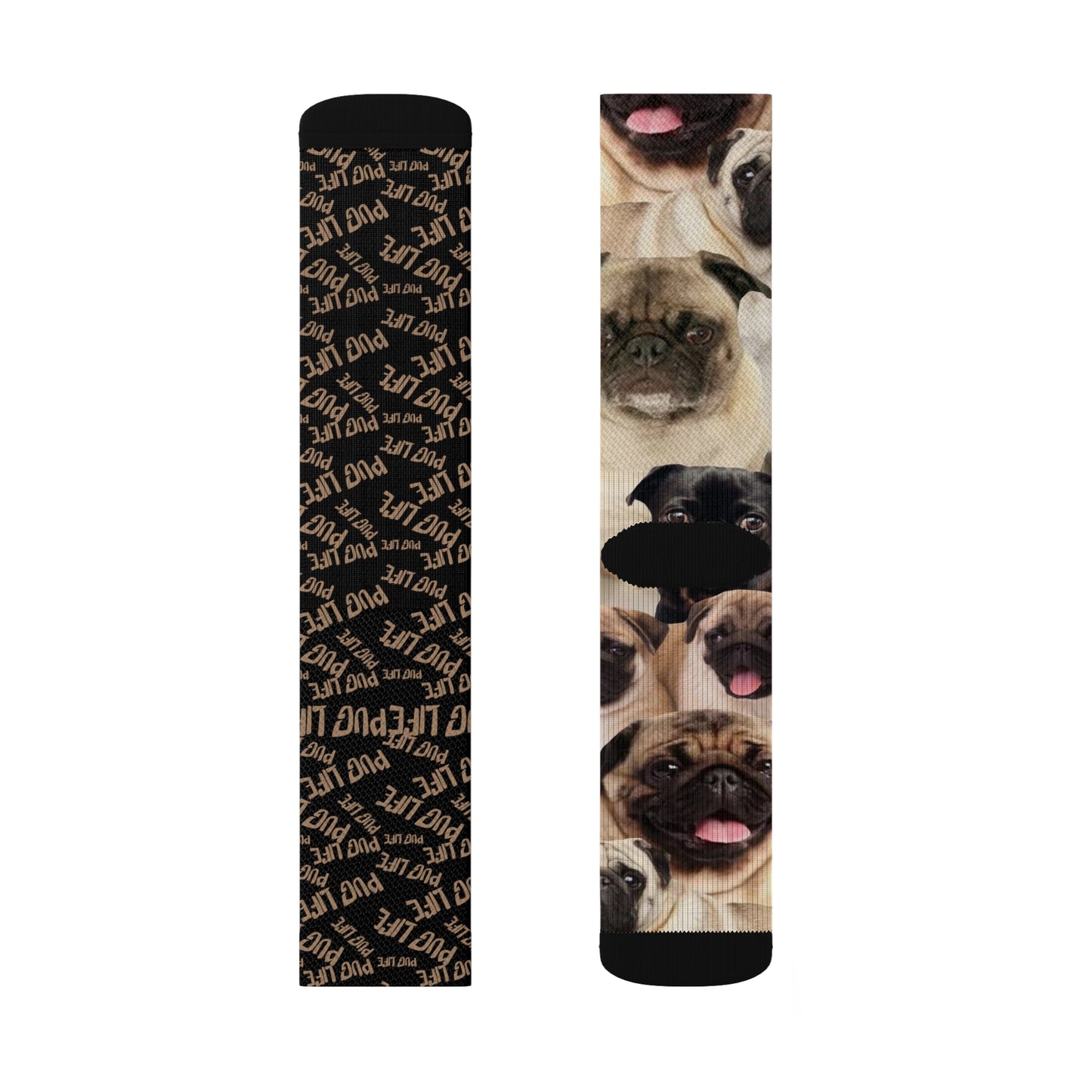 Pug Life Socks Sox pugs faces cute aw