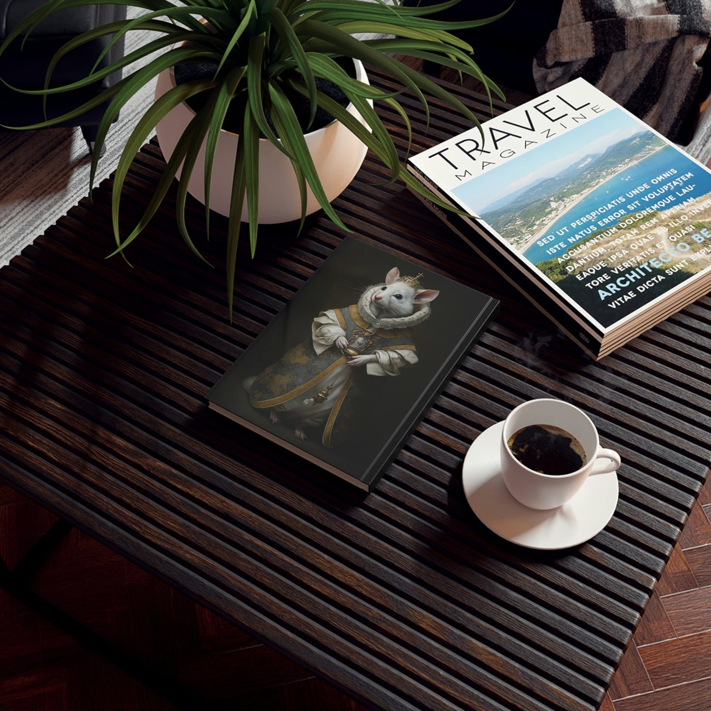 Queen Mouse Hard Backed Journal