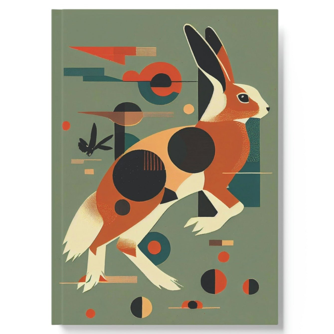 Rabbit Jump Hard Backed Journal