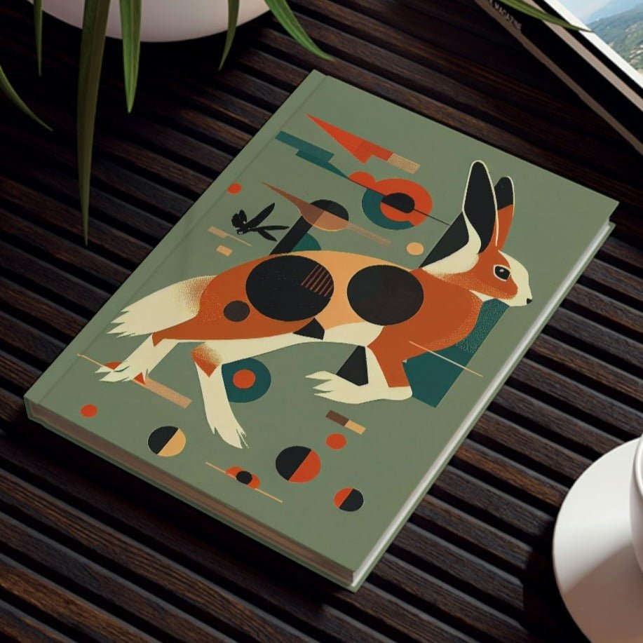 Rabbit Jump Hard Backed Journal