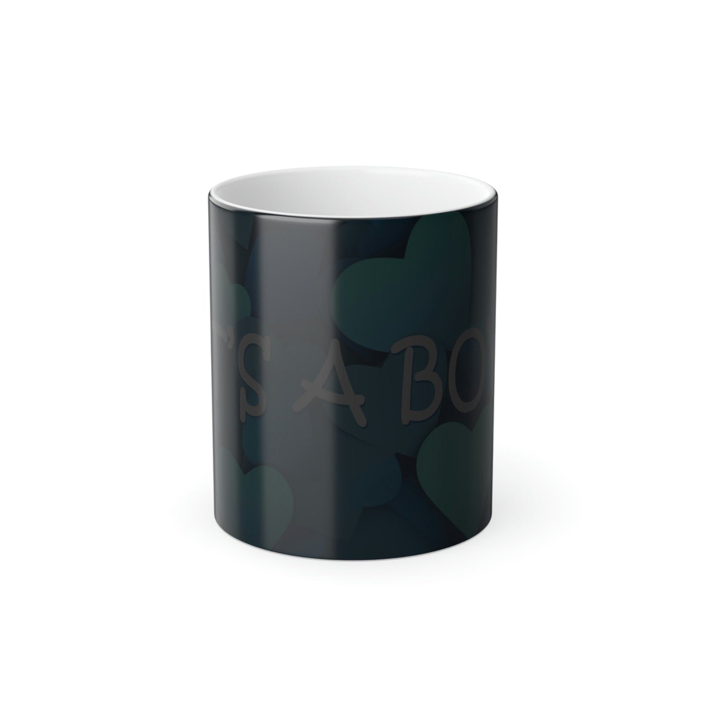 Reveal! It's a Boy Magic Color Morphing Mug - Baby Pregnancy Revealing Announcement Gift - Perfect Grandma Grandpa Present