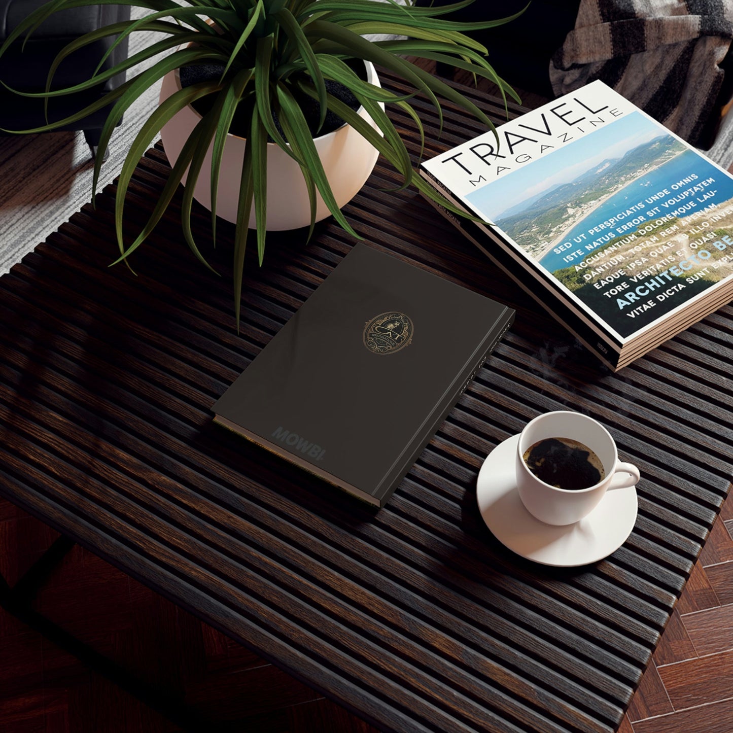 Savannah Cat Notebook - Spring Morning - Cat Inspirations - Hard Backed Journal