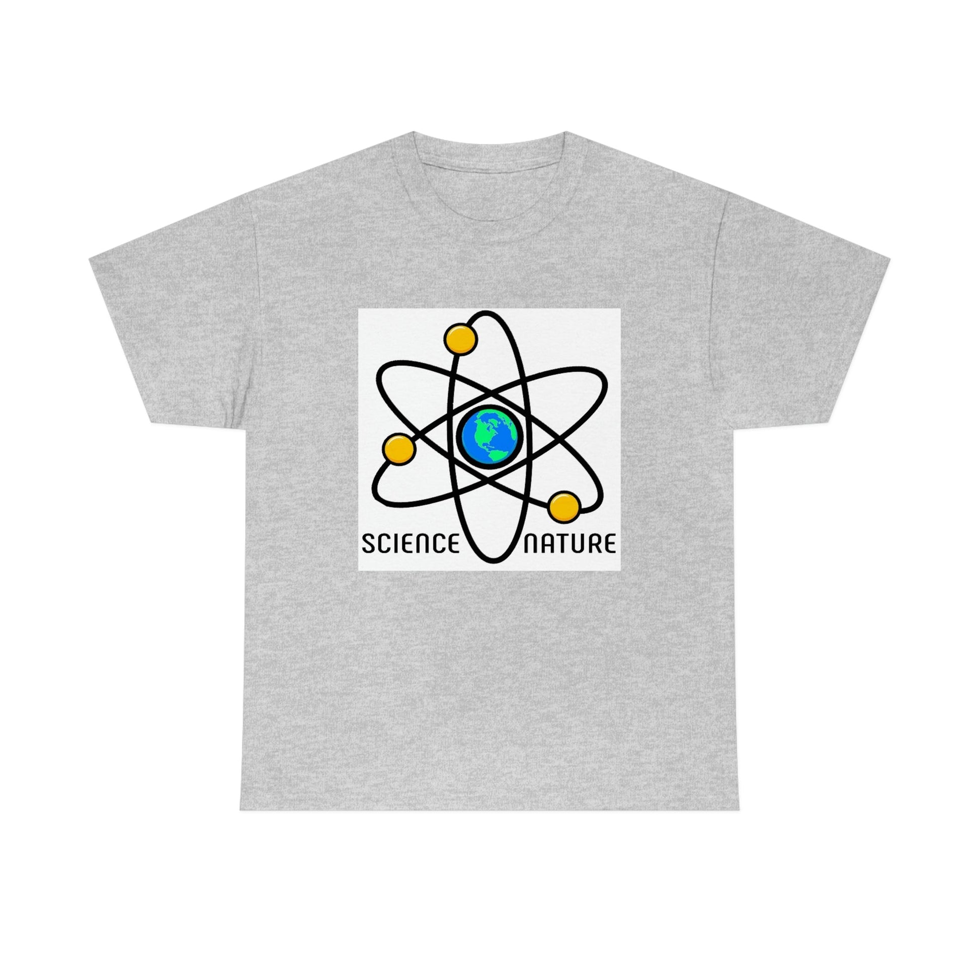 Science and Nature Unisex Heavy Cotton Tee Ecology Recycling Earth Global Warming