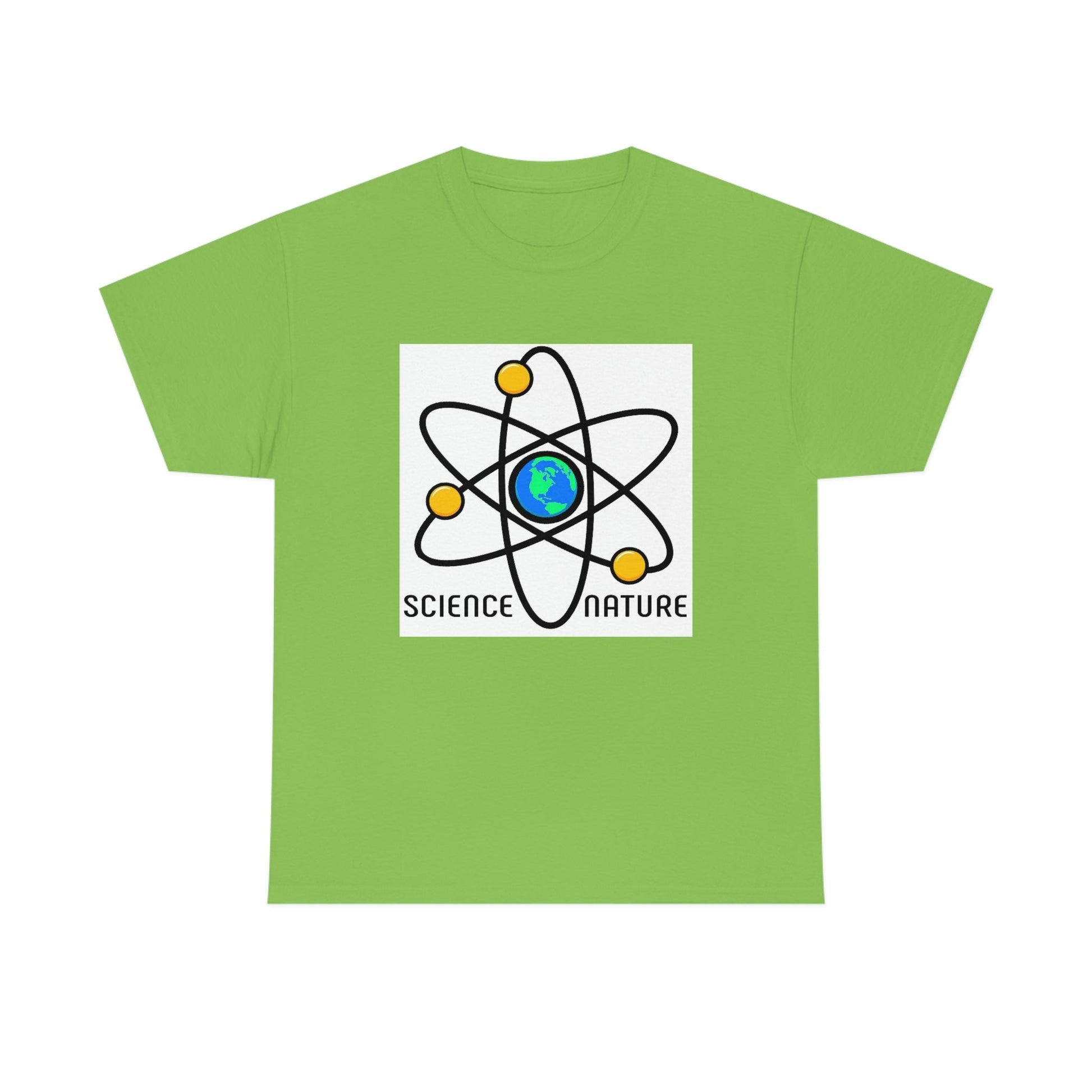 Science and Nature Unisex Heavy Cotton Tee Ecology Recycling Earth Global Warming