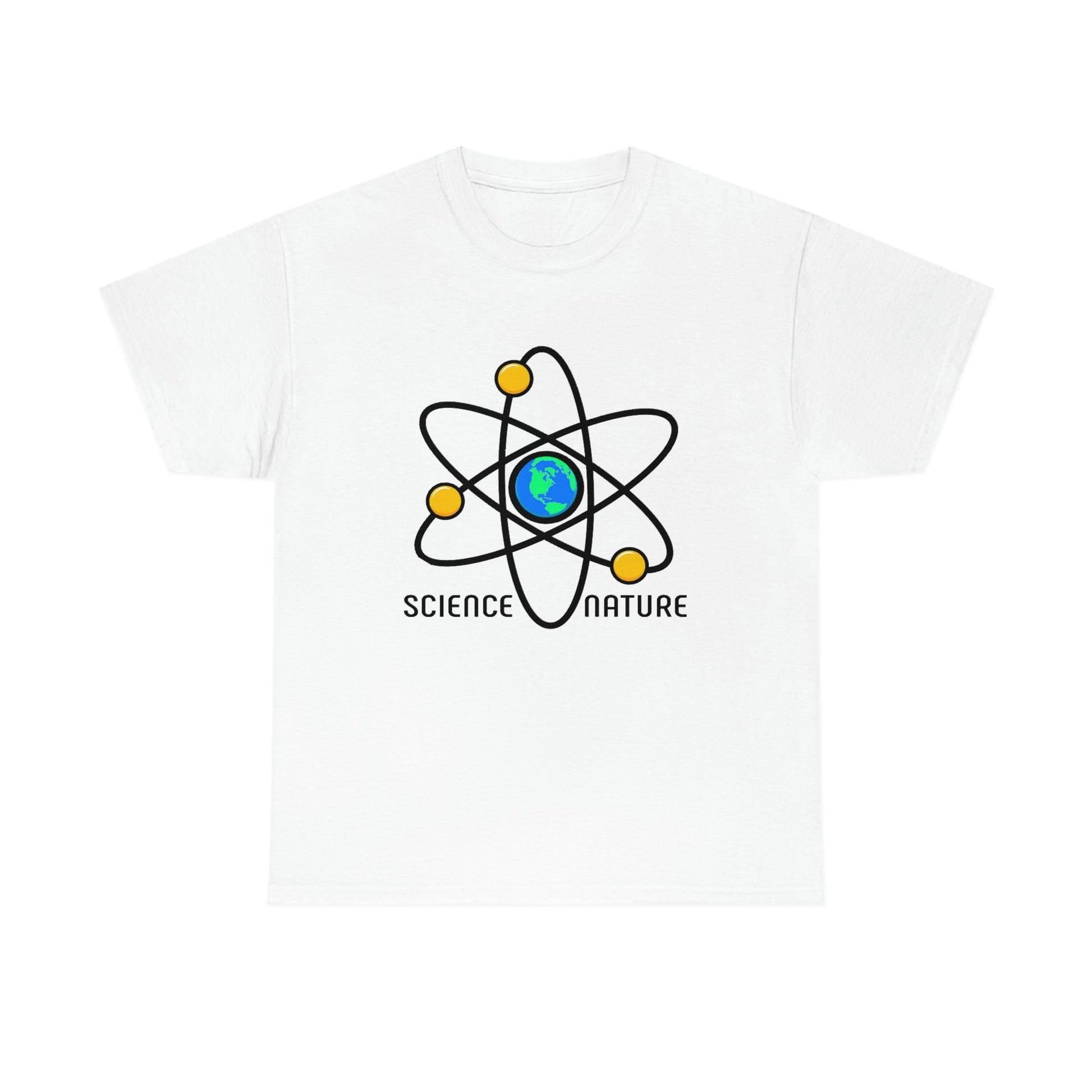 Science and Nature Unisex Heavy Cotton Tee Ecology Recycling Earth Global Warming