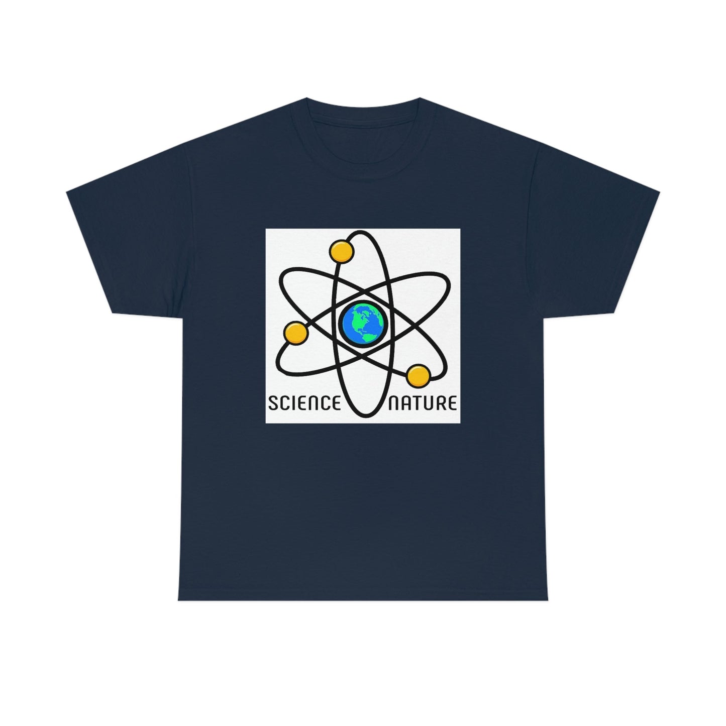 Science and Nature Unisex Heavy Cotton Tee Ecology Recycling Earth Global Warming