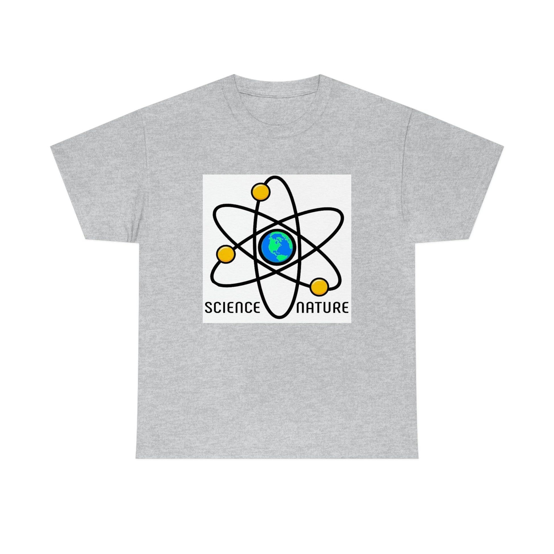 Science and Nature Unisex Heavy Cotton Tee Ecology Recycling Earth Global Warming