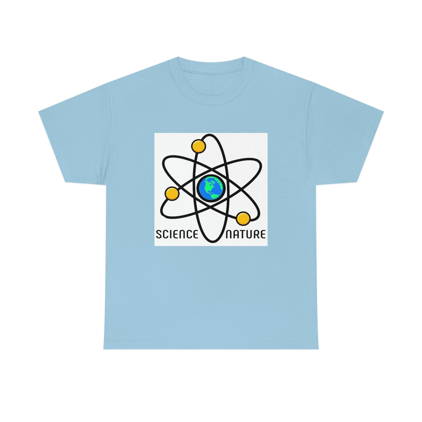 Science and Nature Unisex Heavy Cotton Tee Ecology Recycling Earth Global Warming