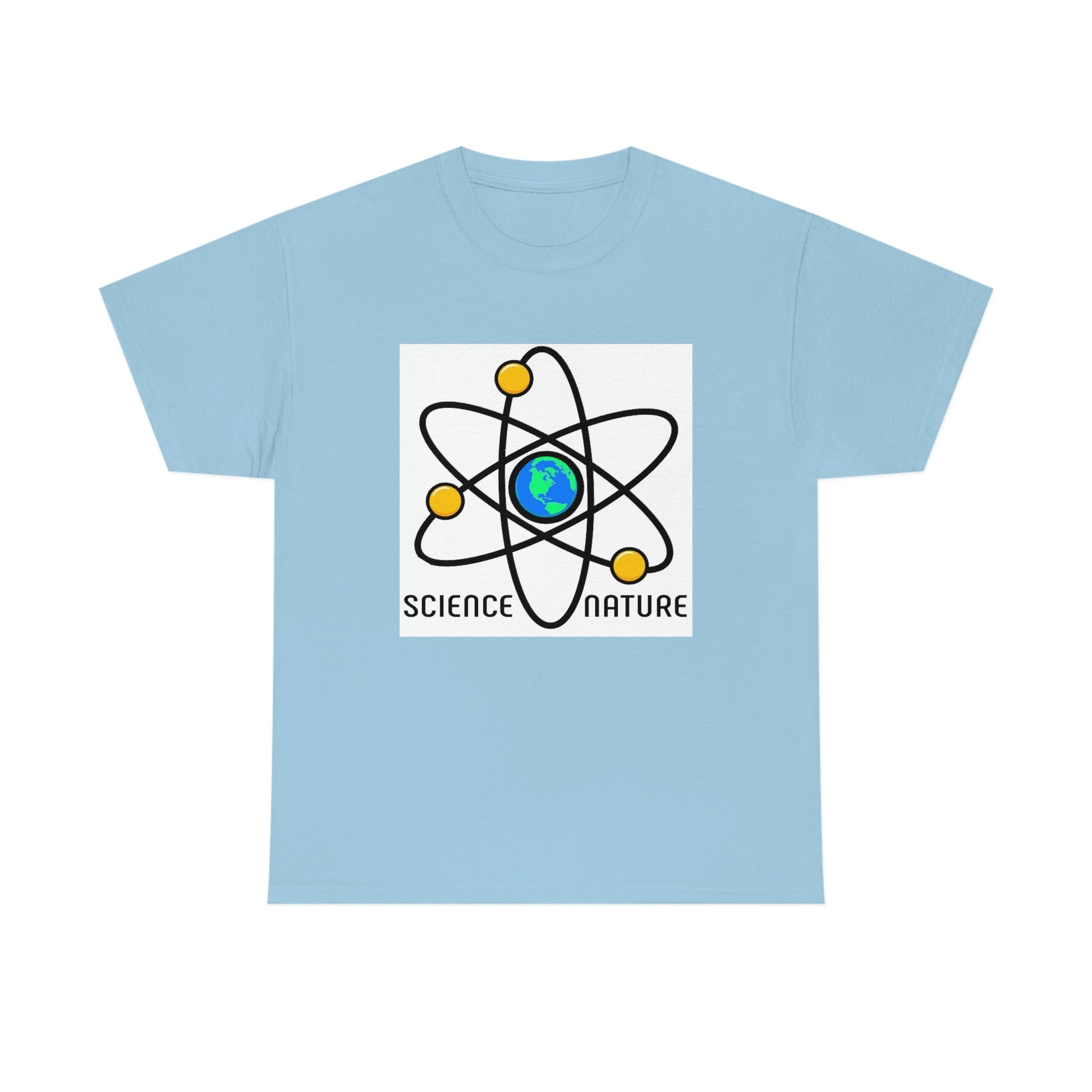 Science and Nature Unisex Heavy Cotton Tee Ecology Recycling Earth Global Warming