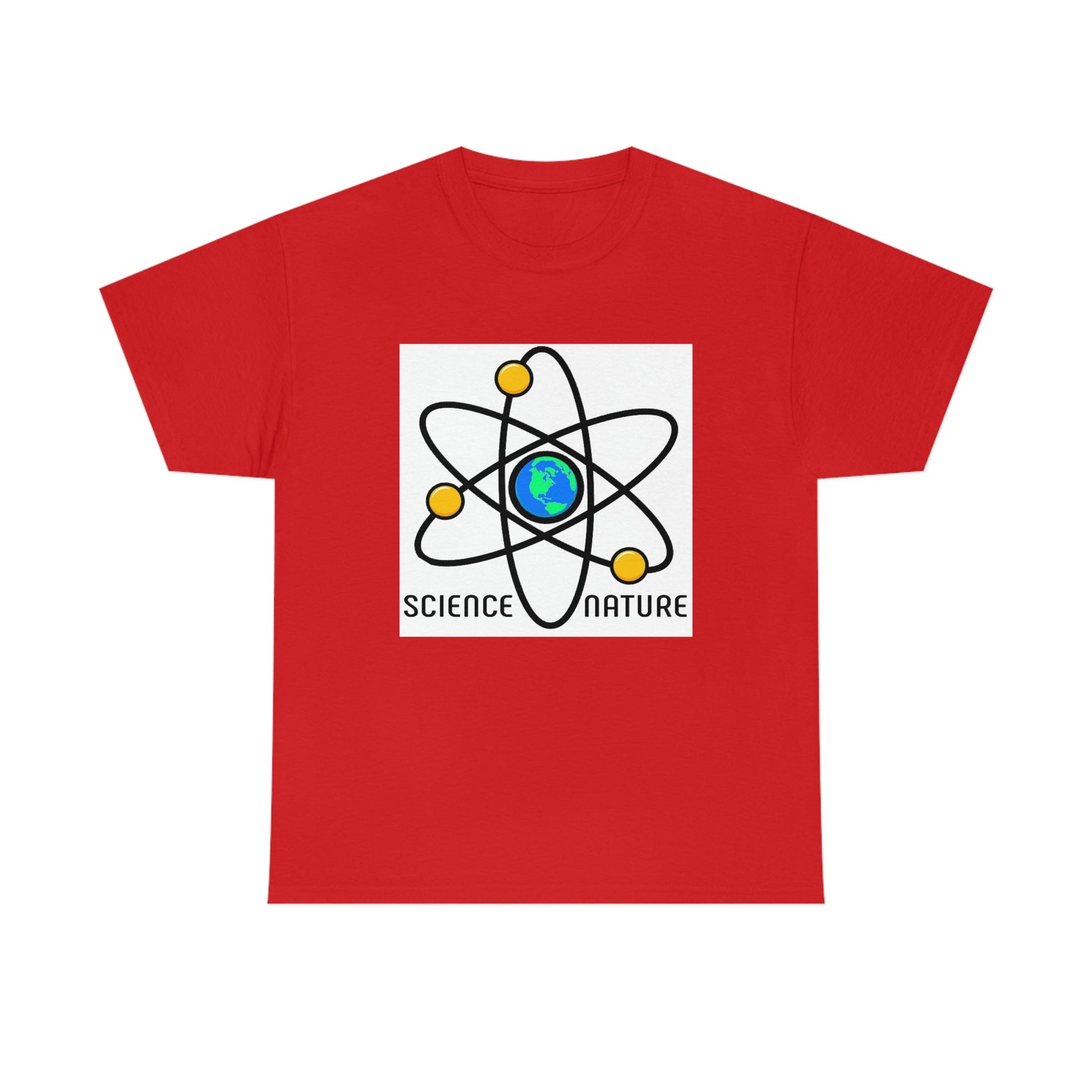 Science and Nature Unisex Heavy Cotton Tee Ecology Recycling Earth Global Warming