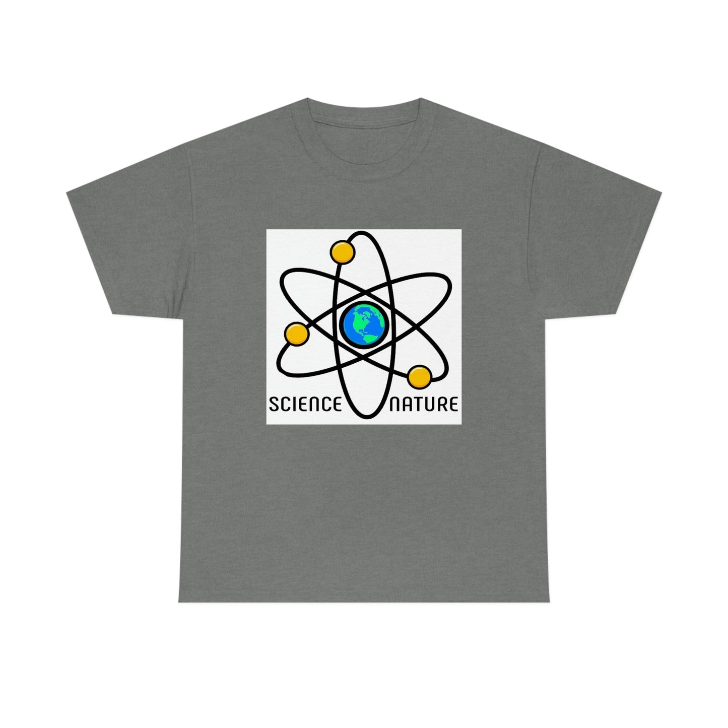 Science and Nature Unisex Heavy Cotton Tee Ecology Recycling Earth Global Warming