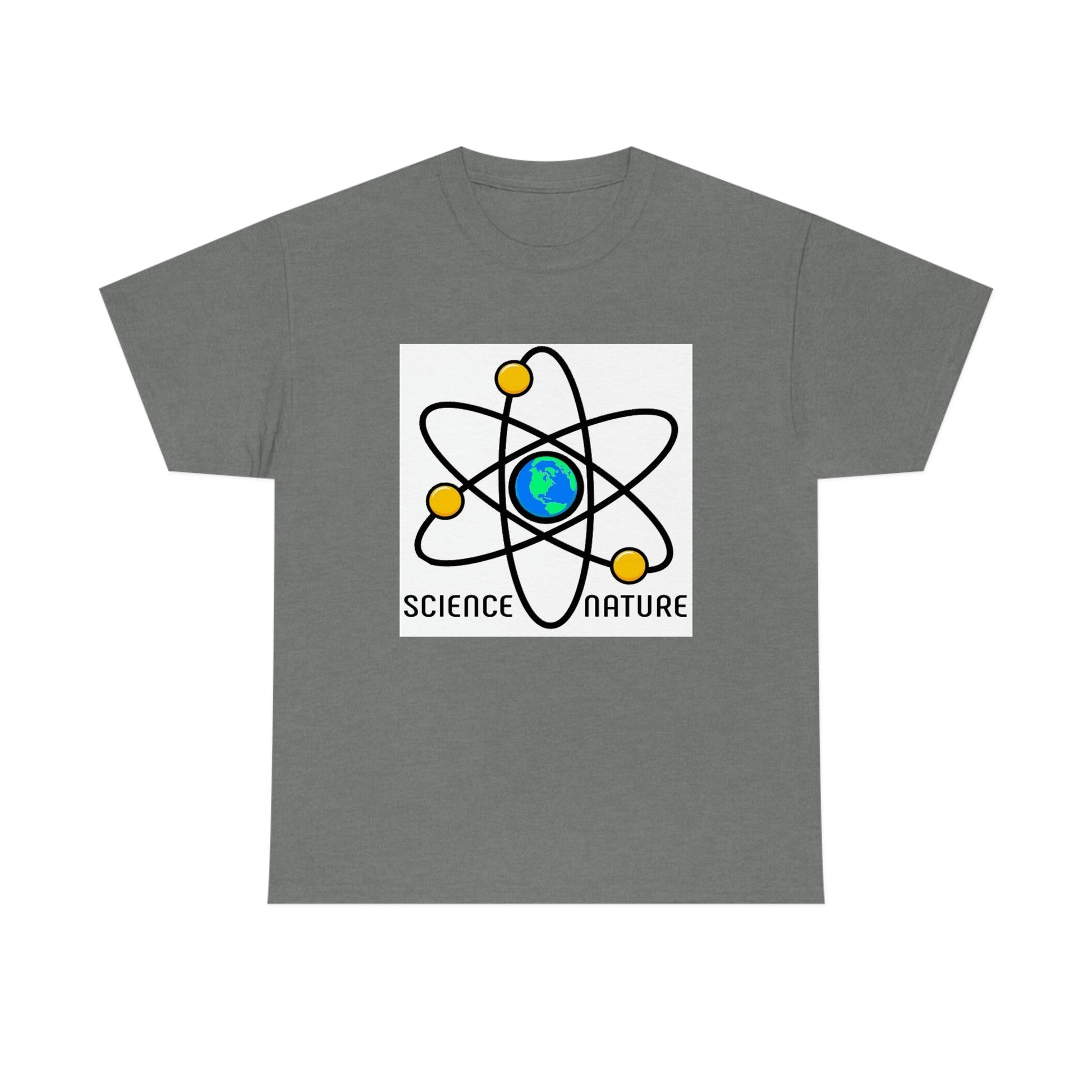 Science and Nature Unisex Heavy Cotton Tee Ecology Recycling Earth Global Warming