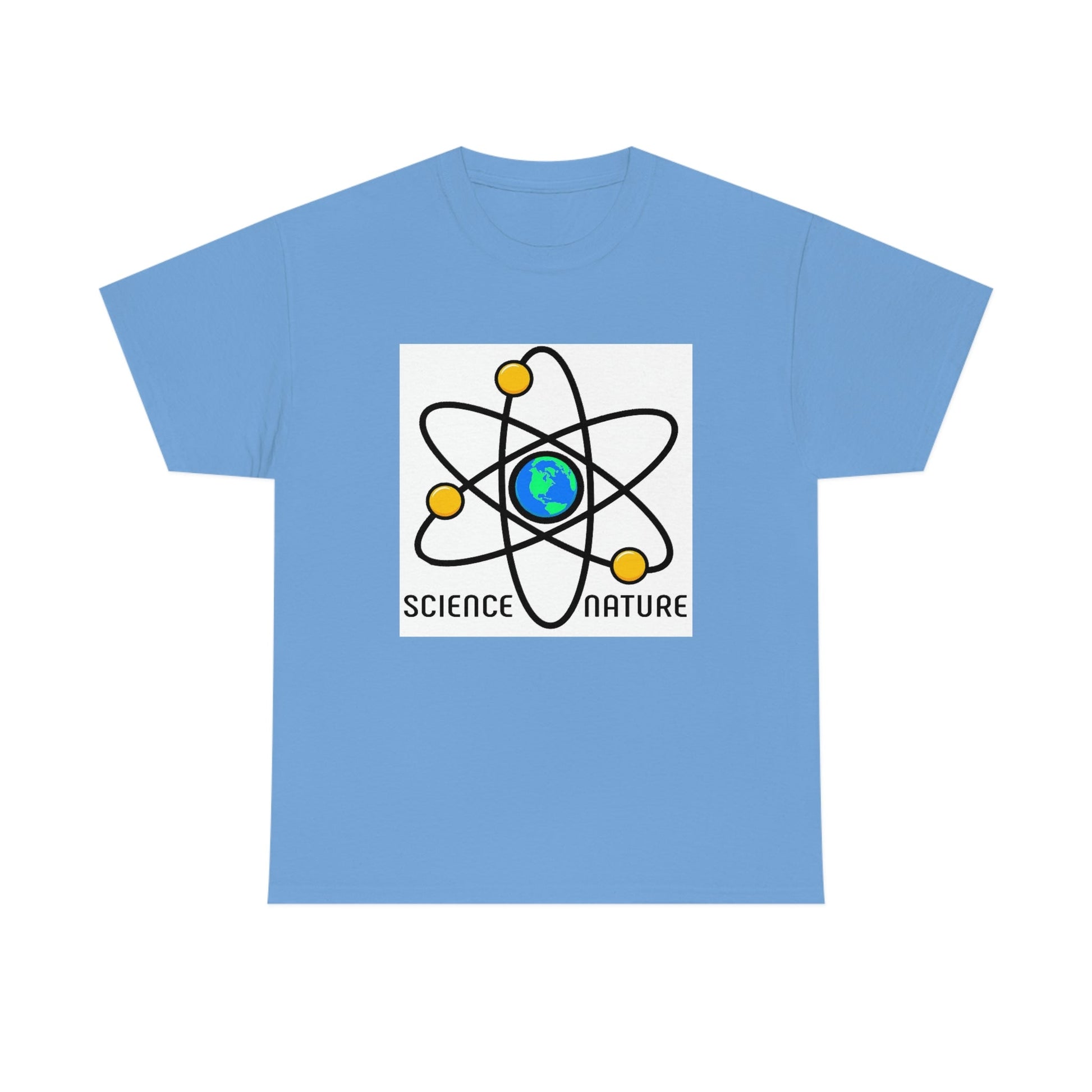 Science and Nature Unisex Heavy Cotton Tee Ecology Recycling Earth Global Warming