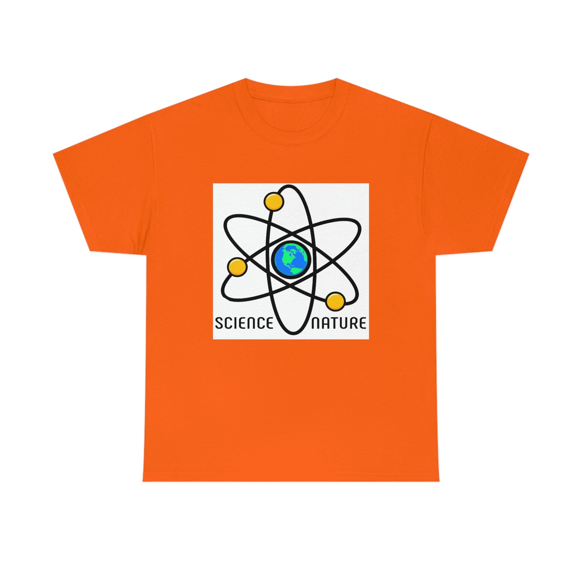 Science and Nature Unisex Heavy Cotton Tee Ecology Recycling Earth Global Warming