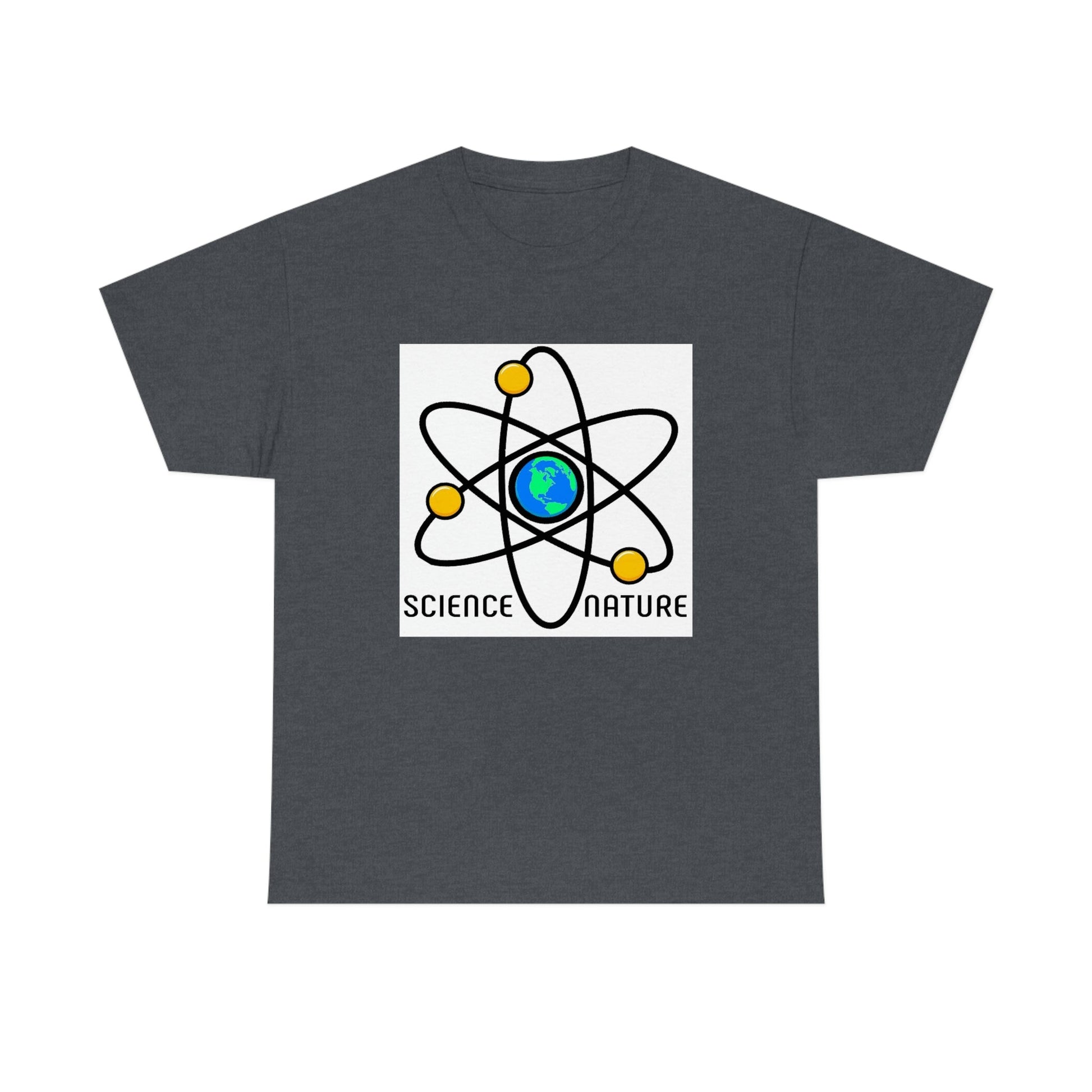 Science and Nature Unisex Heavy Cotton Tee Ecology Recycling Earth Global Warming