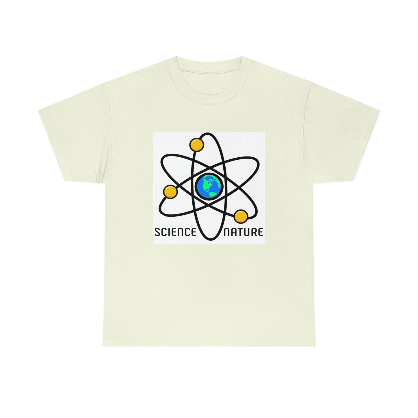 Science and Nature Unisex Heavy Cotton Tee Ecology Recycling Earth Global Warming