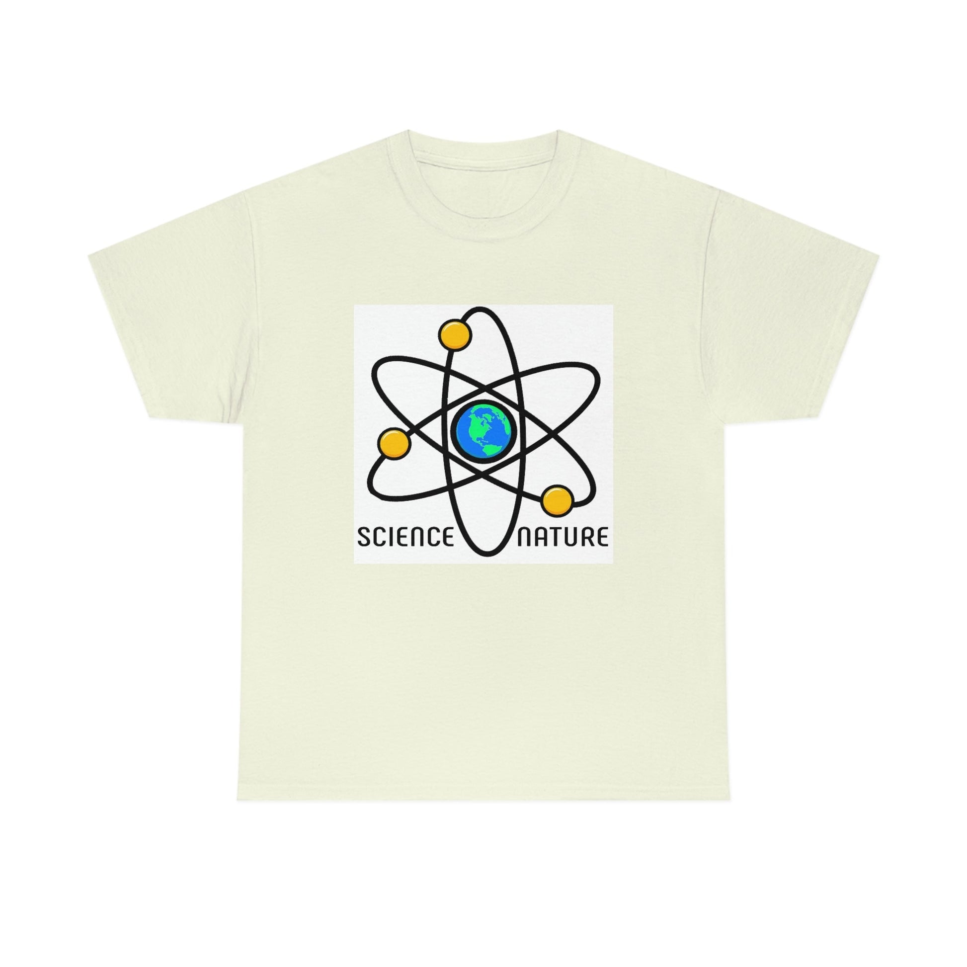 Science and Nature Unisex Heavy Cotton Tee Ecology Recycling Earth Global Warming
