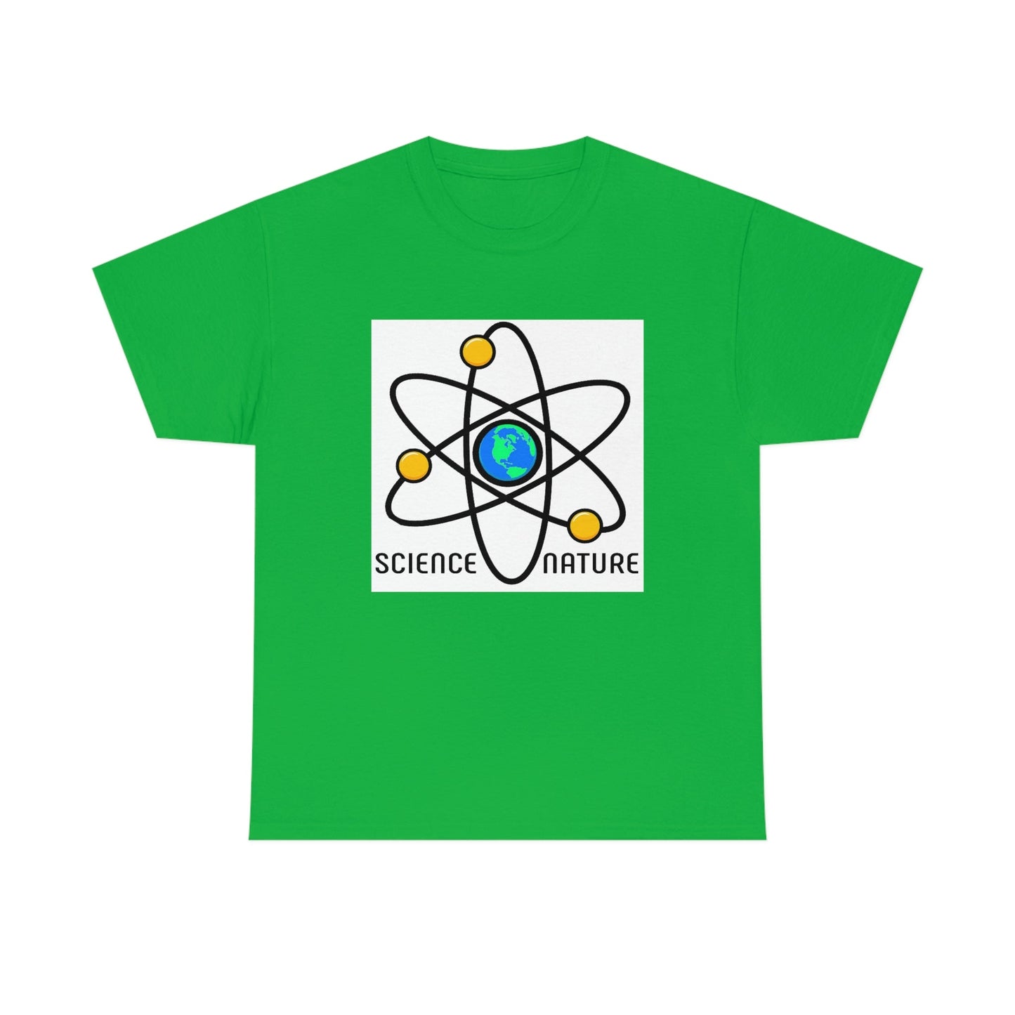 Science and Nature Unisex Heavy Cotton Tee Ecology Recycling Earth Global Warming