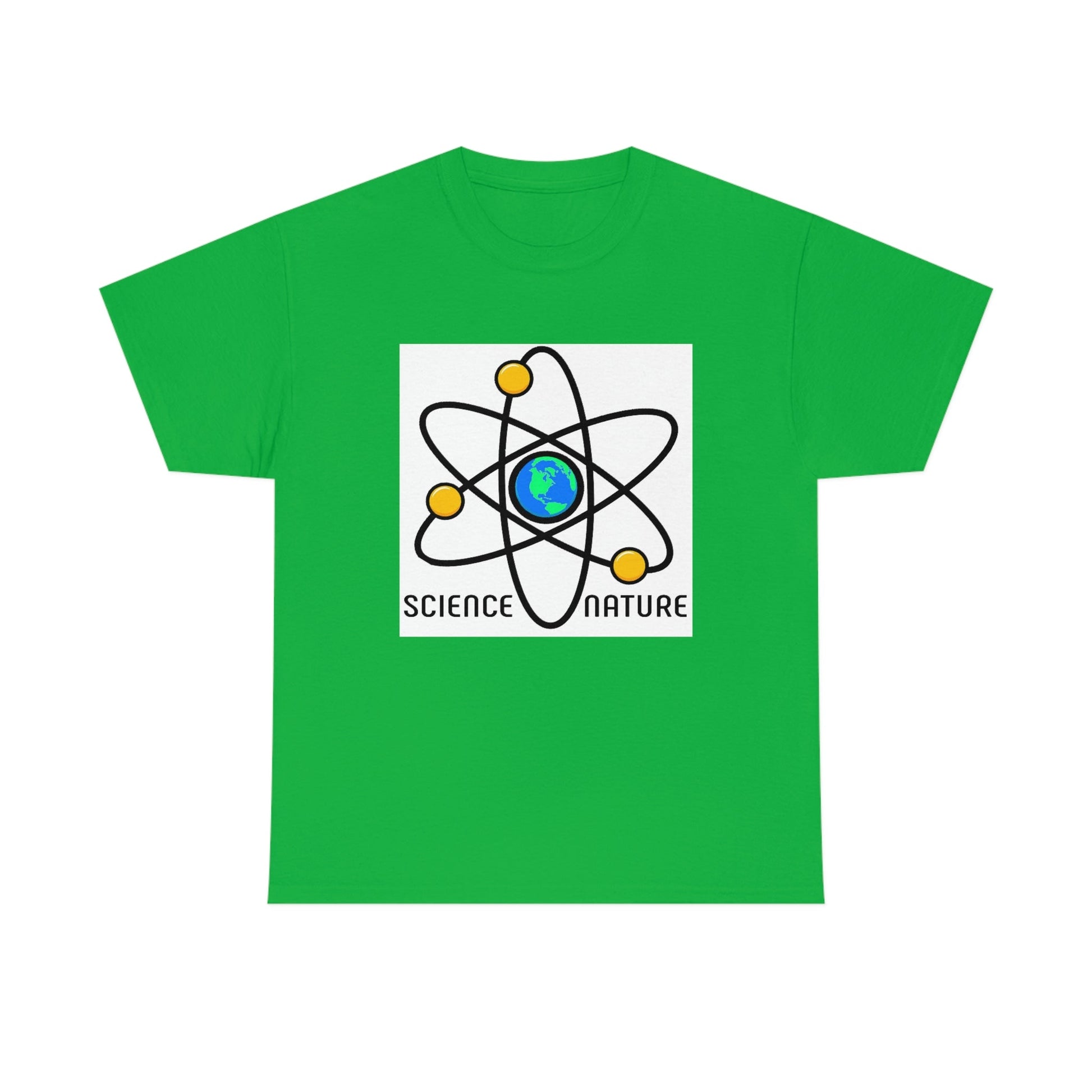 Science and Nature Unisex Heavy Cotton Tee Ecology Recycling Earth Global Warming