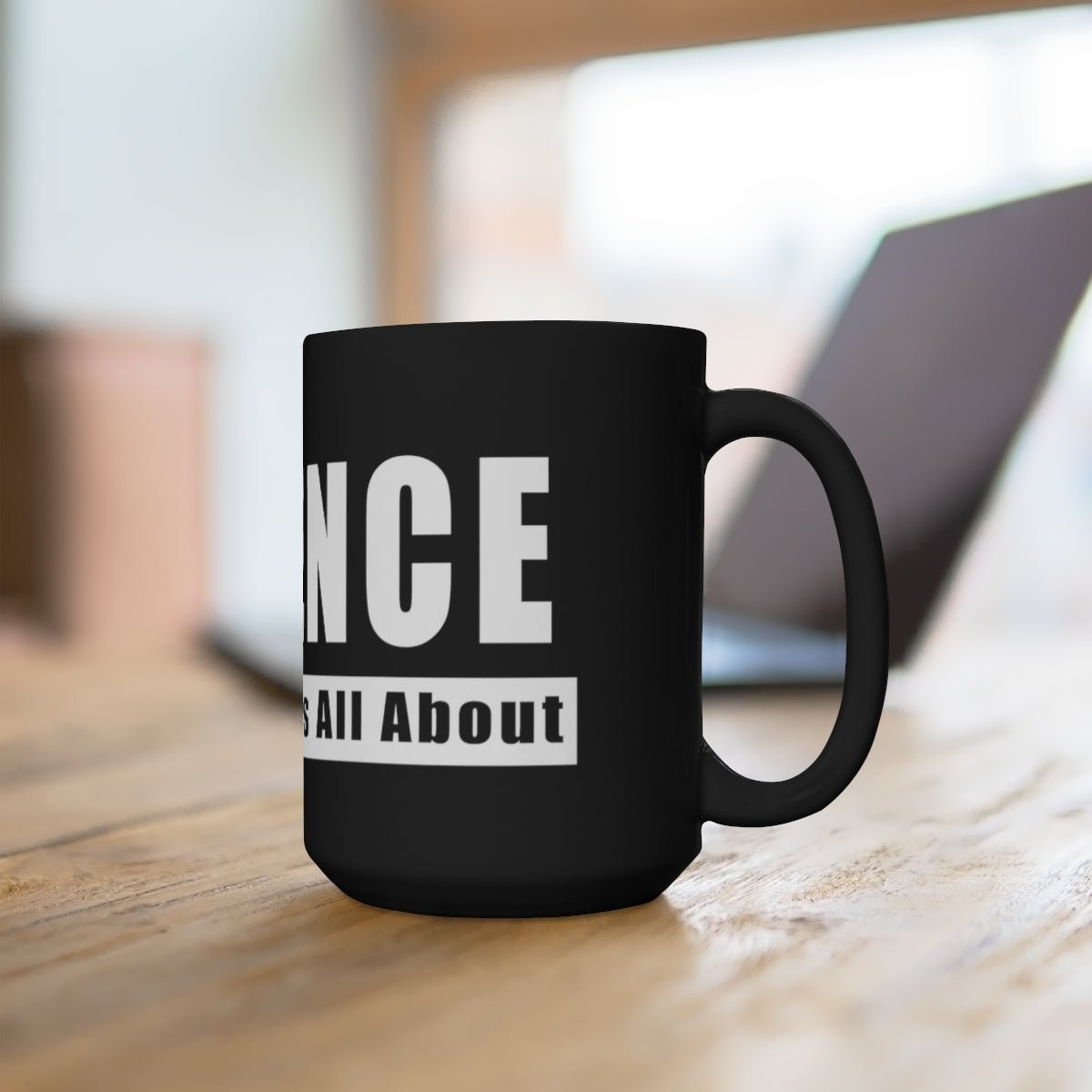 Science - It's What It's All About - Black Mug 15oz