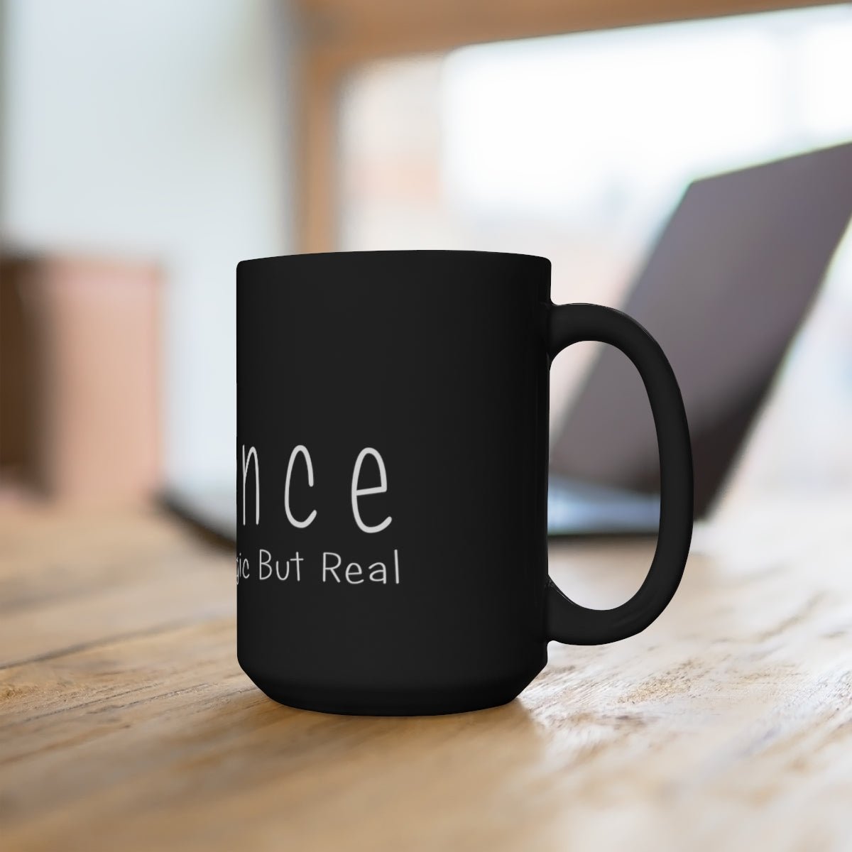 Science - Just Like Magic But Real Black Mug 15oz | Science Gift, Science Saying, Science Mug, Magic Mug, Science Teacher, Teacher Gift, Mug