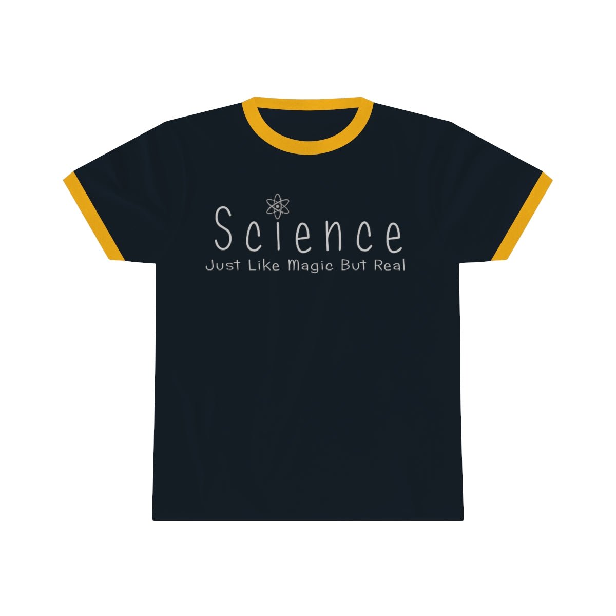 Science - Just Like Magic But Real Ringer Tee | Science Gift for Teachers and Other Brilliant People