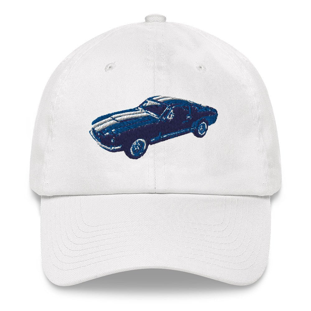 Shelby Mustang Hat for the Classic Car Road Rally Enthusiast