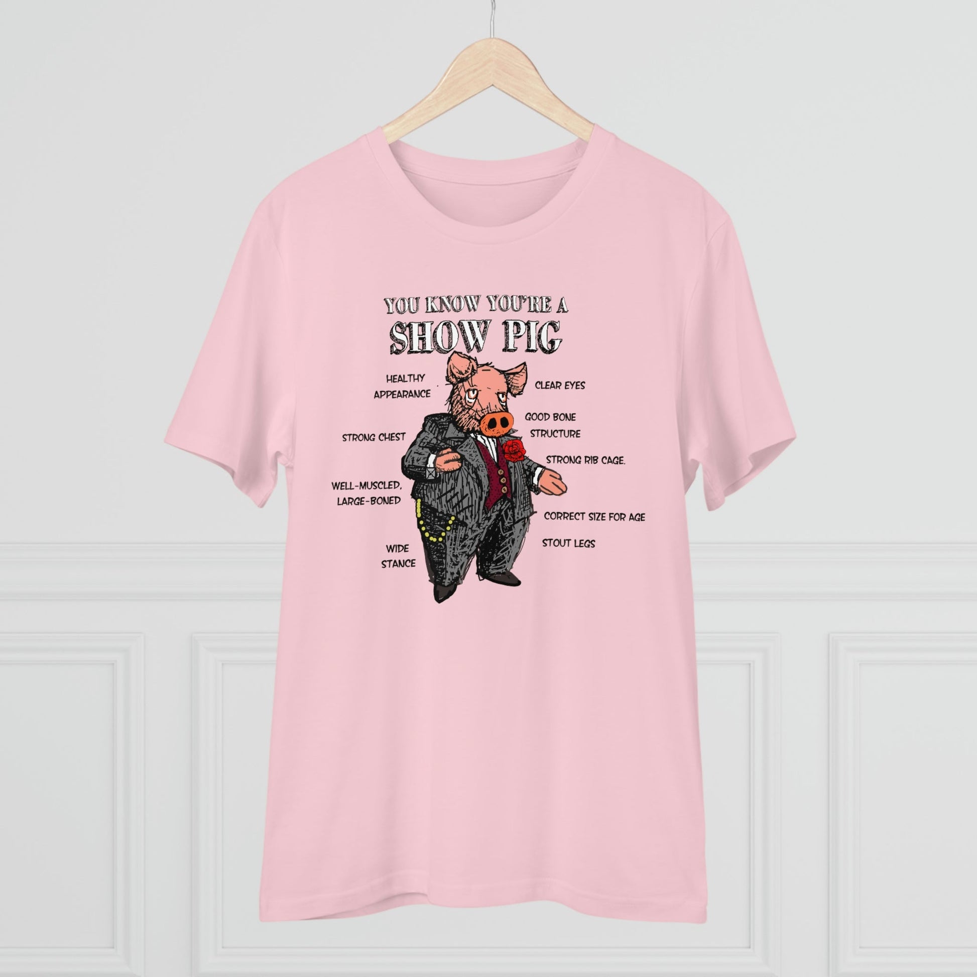 Show Pig Organic Creator T-shirt - Unisex