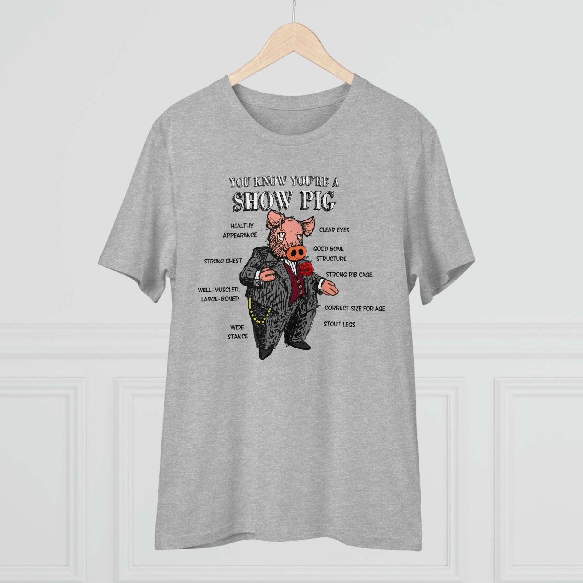 Show Pig Organic Creator T-shirt - Unisex