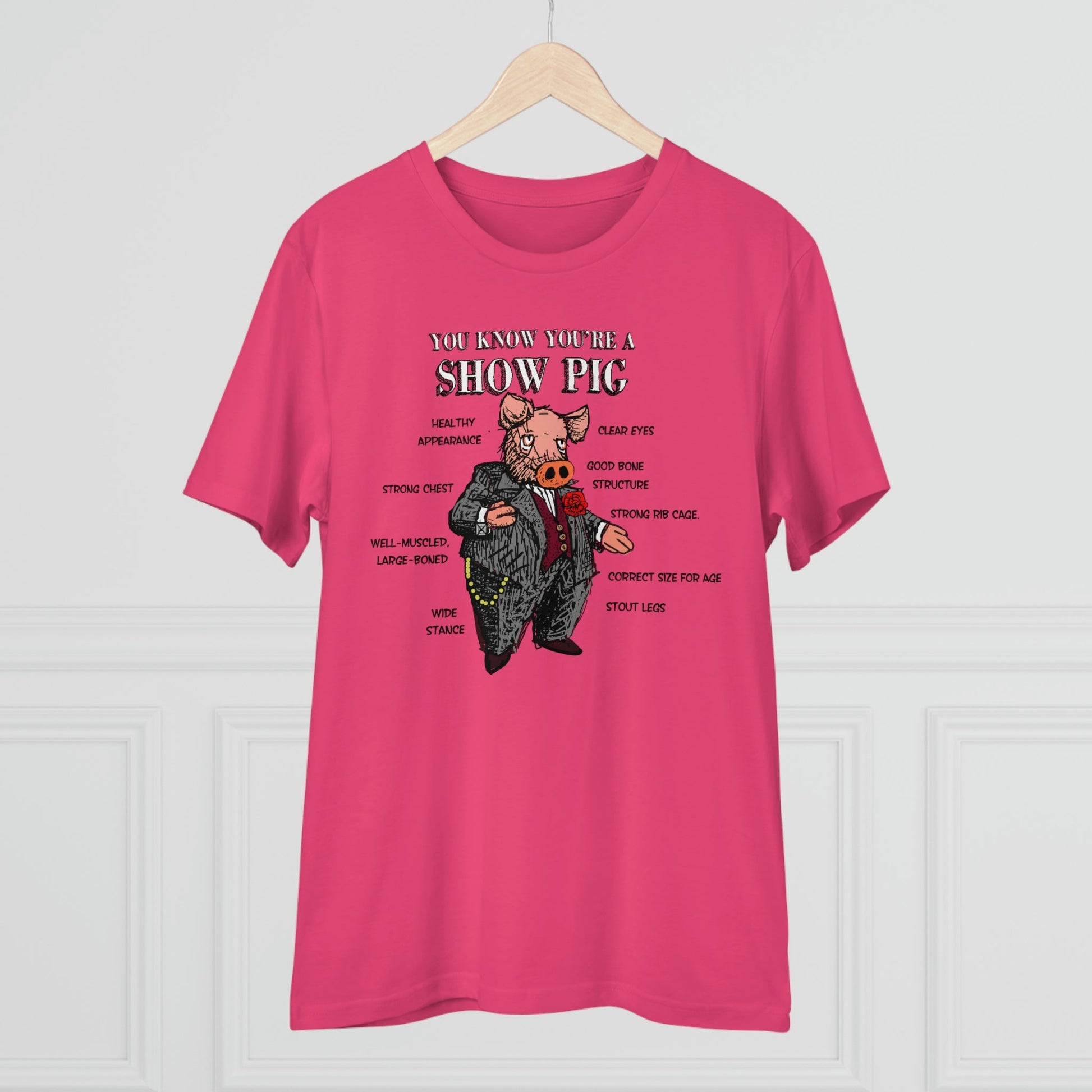 Show Pig Organic Creator T-shirt - Unisex