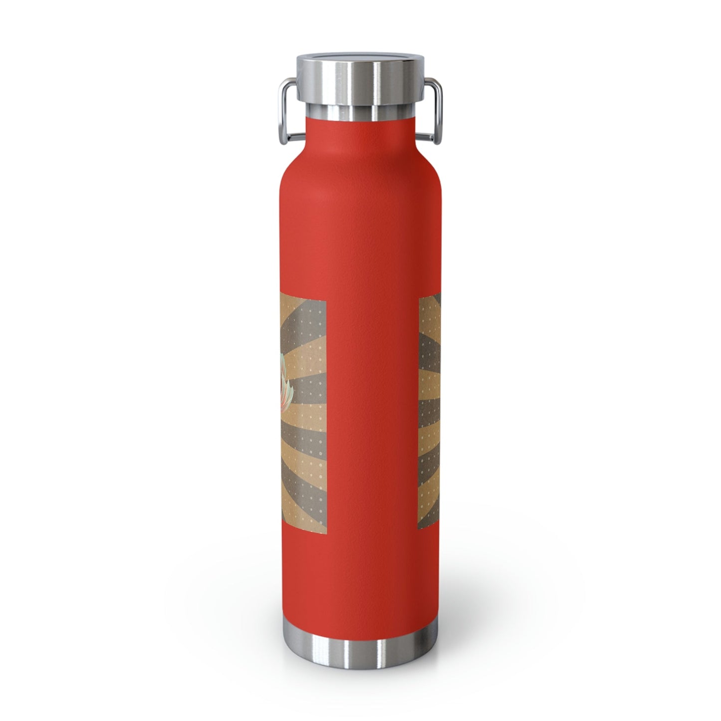 Siamese Fighting Fish | Copper Vacuum Insulated Bottle, 22oz