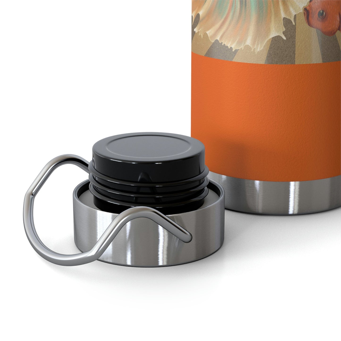 Siamese Fighting Fish | Copper Vacuum Insulated Bottle, 22oz