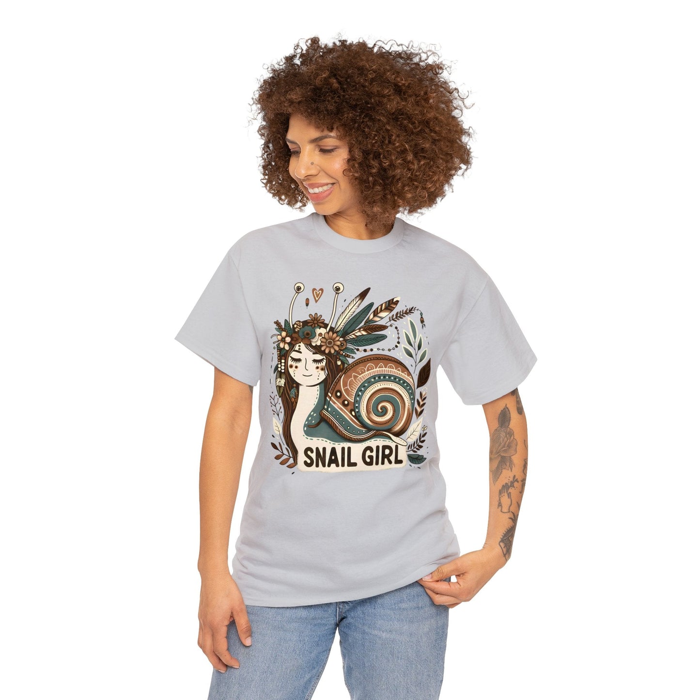 Snail Girl BOHO Shirt