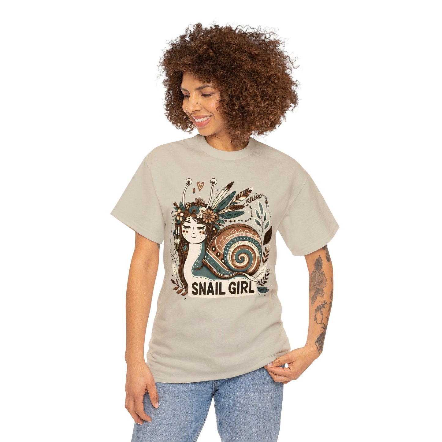 Snail Girl BOHO Shirt
