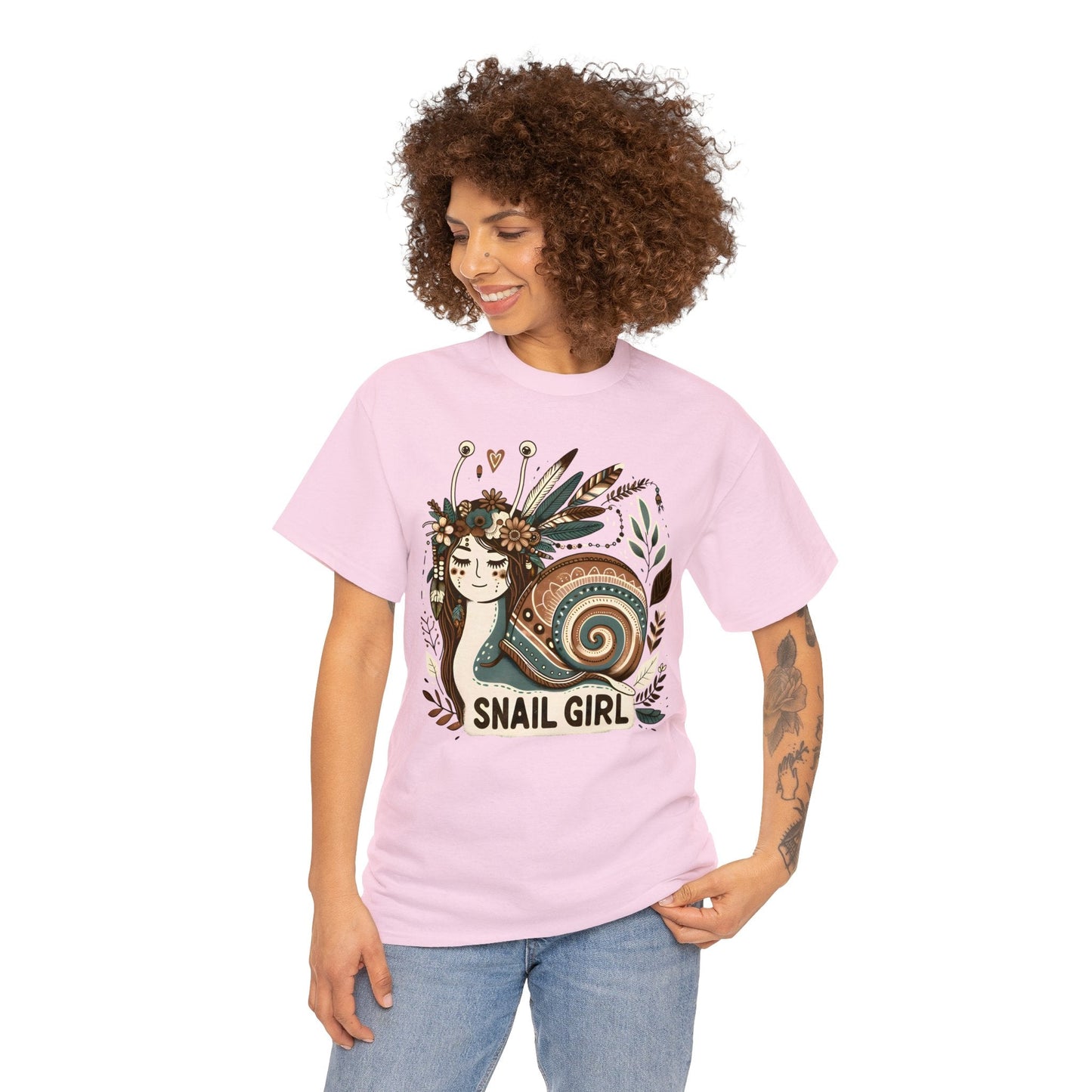Snail Girl BOHO Shirt