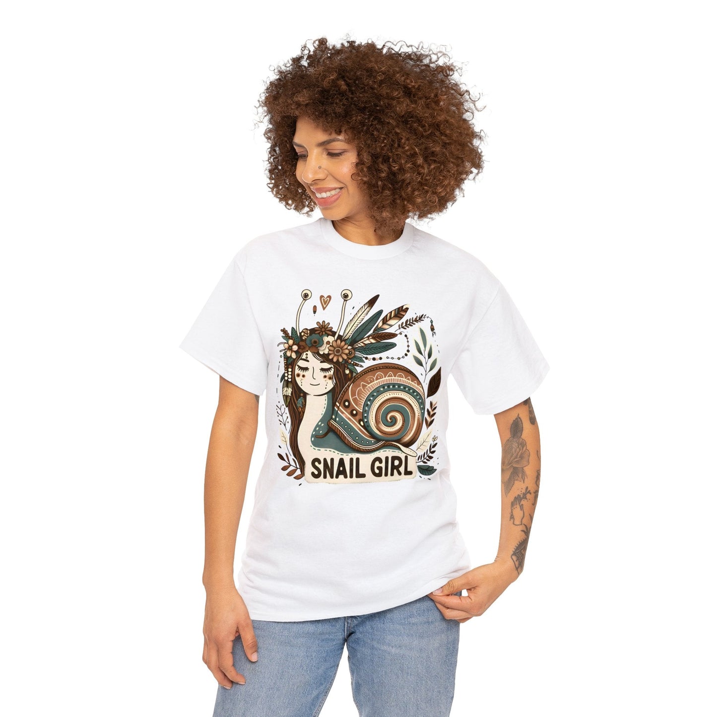 Snail Girl BOHO Shirt