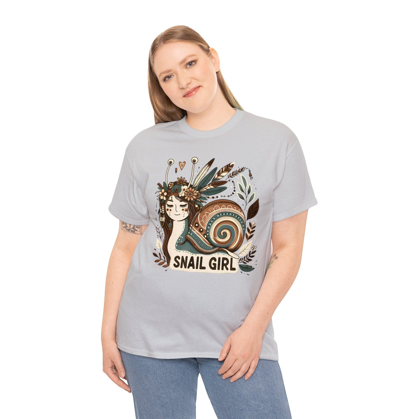Snail Girl BOHO Shirt