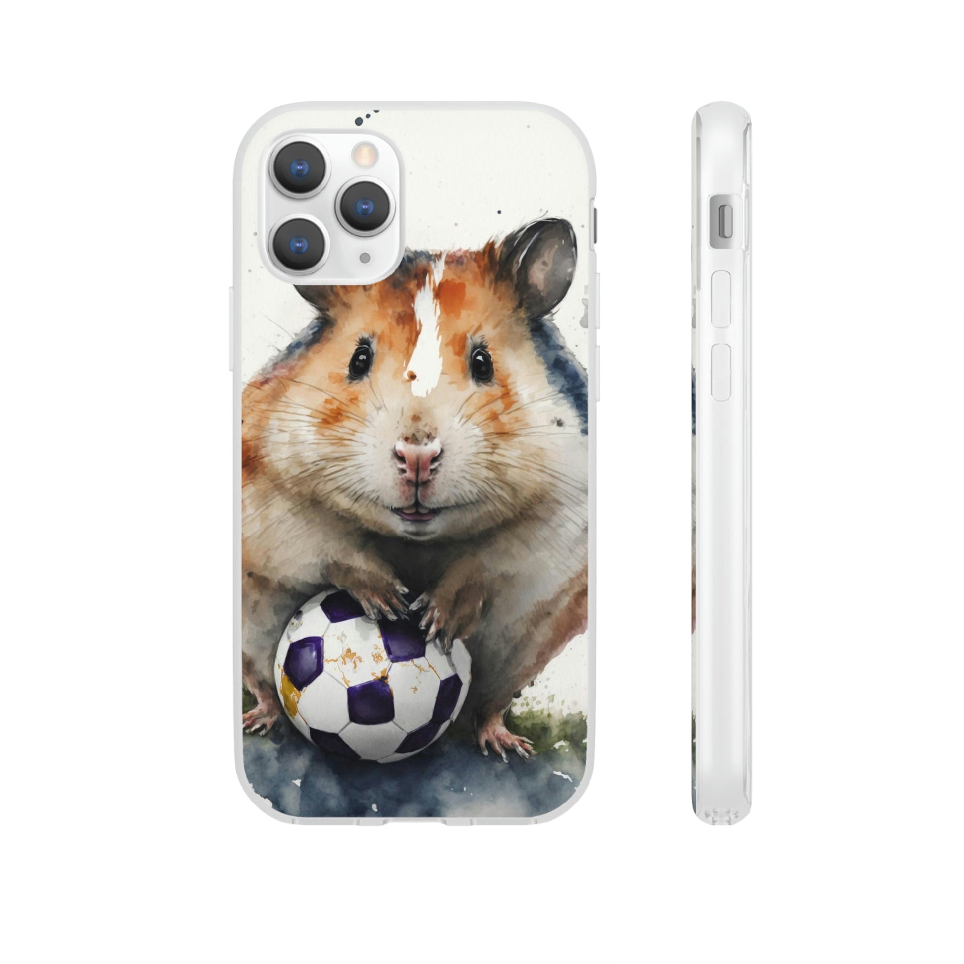 Soccer Hamster Phone Cases