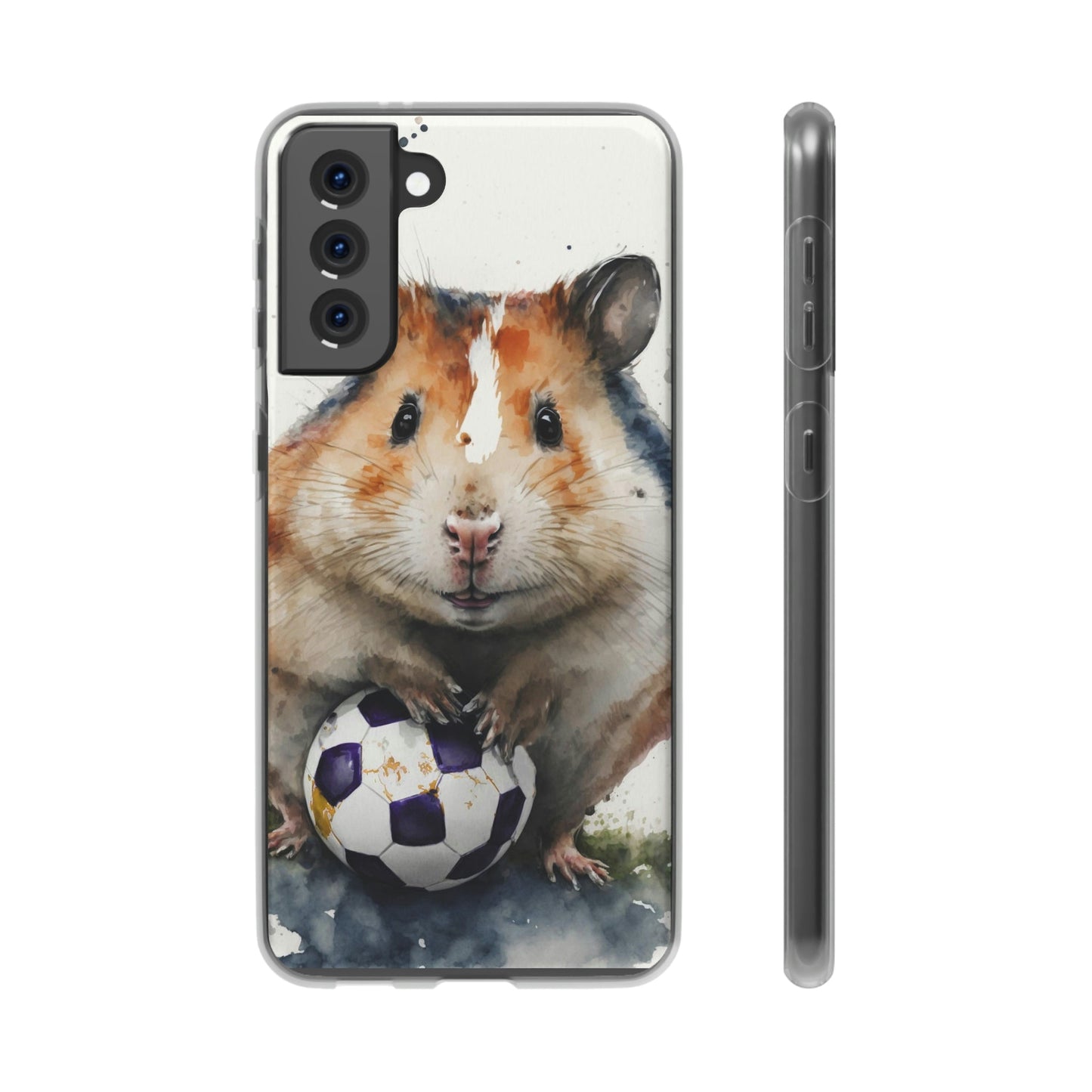Soccer Hamster Phone Cases