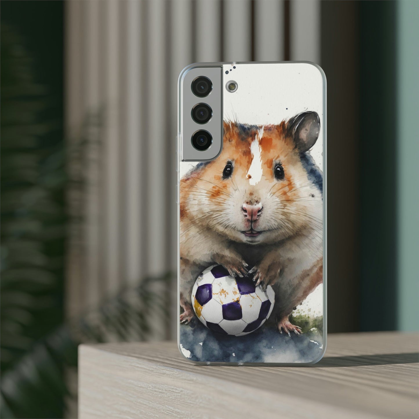 Soccer Hamster Phone Cases